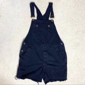 We The Free Free People Black denim Overalls